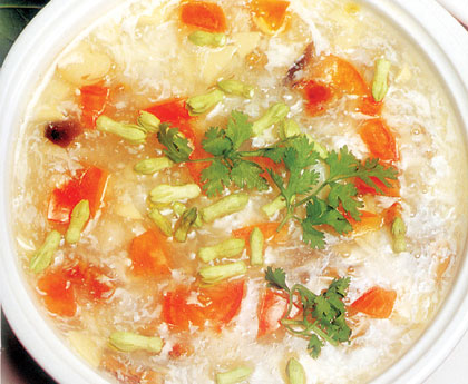 红耳活血通络粥-心脏病食疗